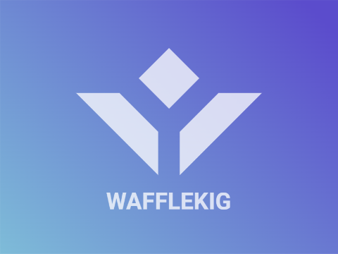 Logo for wafflekig