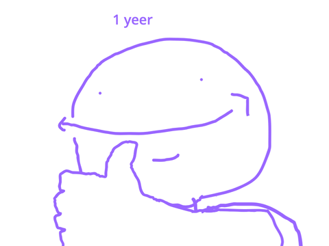1 year 