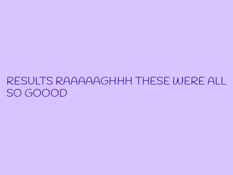 DMC results finally woah not expecting that