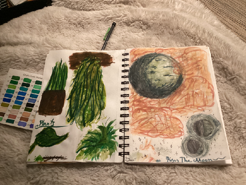 Idk a sketchbook spread I like 