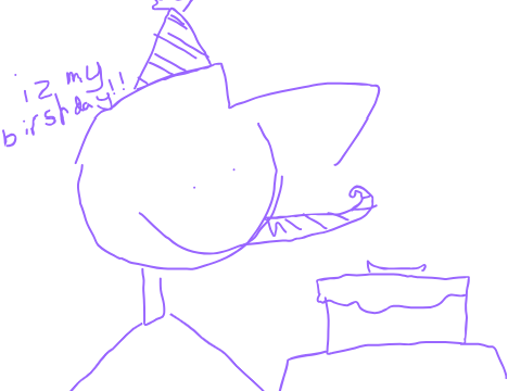 iz my birshday!11!