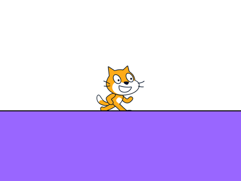 Running on the purple road