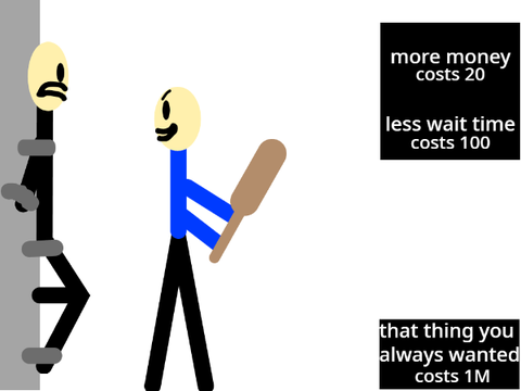 break your friends kneecaps for money simulator