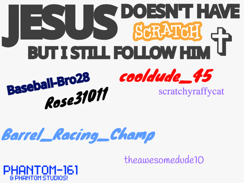Sign Your Name If You Follow Jesus!  remix remix remix