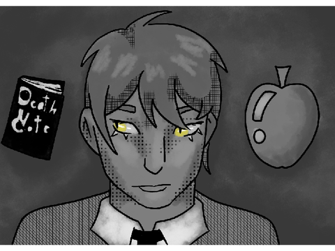 Light Death Note Art
