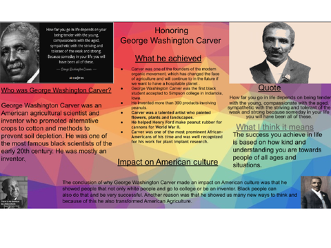 My Black History Month Project!