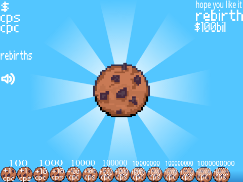 Cookie clicker-infinite money