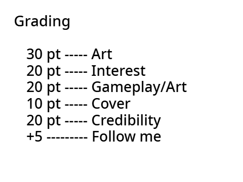 PGs needed! 50 Follower Contest!!!! ||Closed||