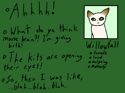 A Vision of Ice Dubbed entry Willowfall