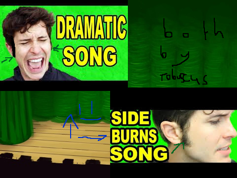 Dramatic Song + Sideburns 