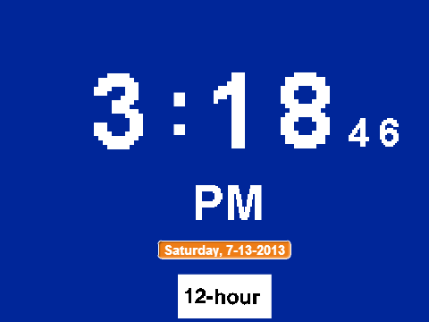 Clock and Calendar