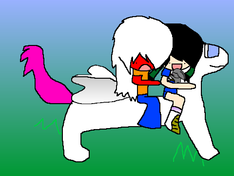 Add yourself riding a Pegasus