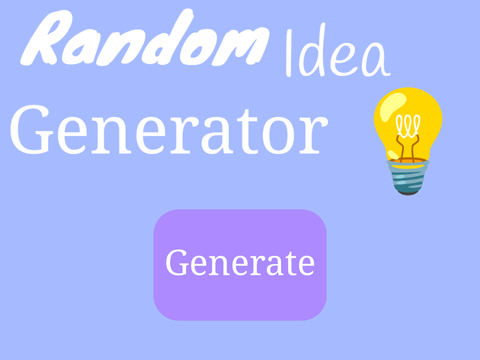 Random Idea Generator