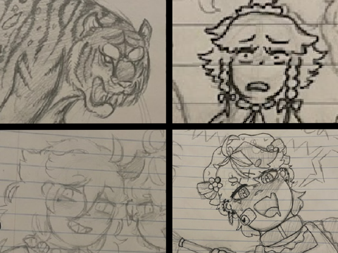 Real quick stupid art dump lol