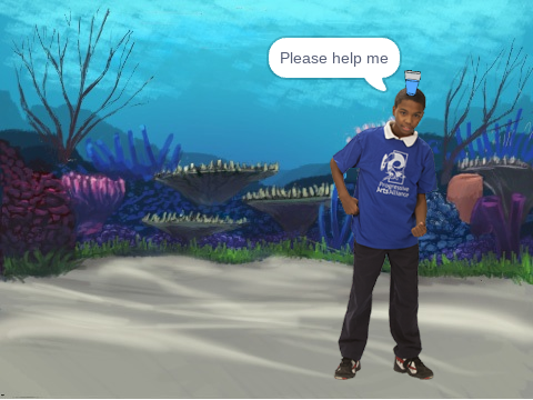 Hello, I am under the water plz help here too much raining huwuwuw remix remix