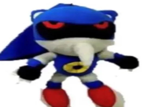 Metal sonic bootleg plushie