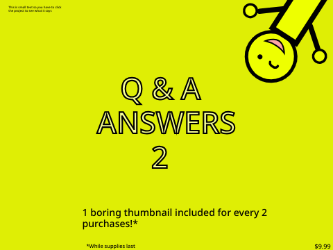 Q&A 2 answers