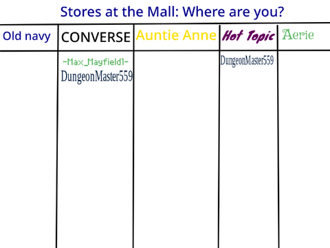Add yourself at the mall! remix remix remix remix