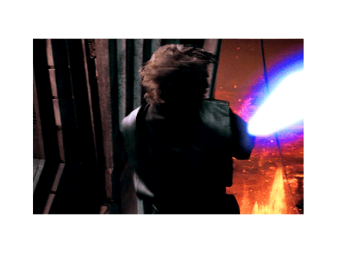 Anakin vs Obi Wan