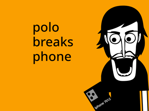 polo breaks phone