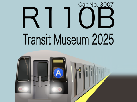 NYCT MTA R110B | American Transit Series remix (Car No. 3007)