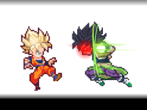 Broly VS Goku!
