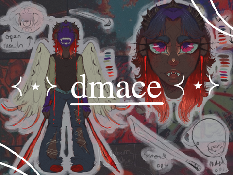 ⧼⋆⧽ dmace ⧼⋆⧽ red & teeth ⧼⋆⧽