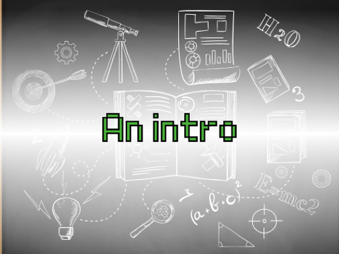 New intro