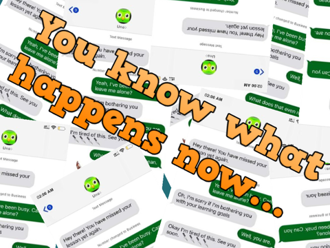 You know what happens now…