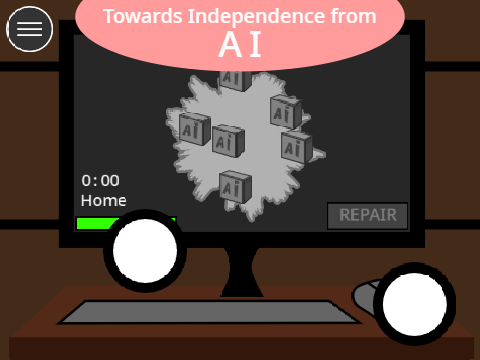 Towards Independence from AI NKCC Edition