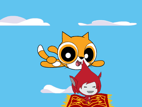 Powerpuff'd Scratch Cat (REMIX)