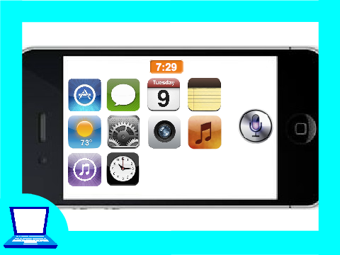 iPhone version w/ Analog Clock
