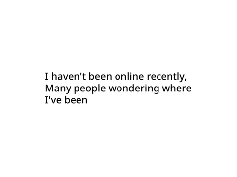 Where i’ve been