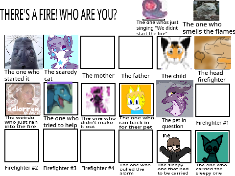 THERE'S A FIRE! WHO ARE YOU? remix remix remix remix remix remix remix remix remix remix remix remix