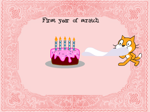 1st year of scratch