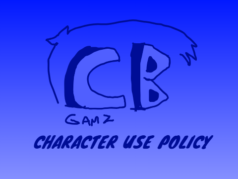 The CB character use policy (V2)