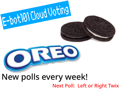 E-bot101’s Weekly Poll - Oreos