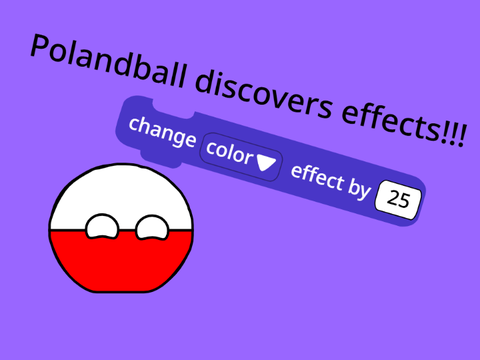 Polandball discovers color effects