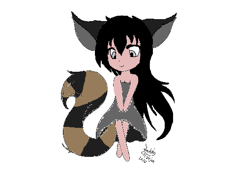 Raya raccoon @High school rp