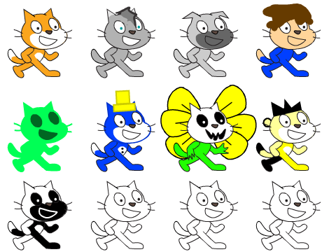 Add yourself as the scratch cat remix remix remix remix remix remix remix