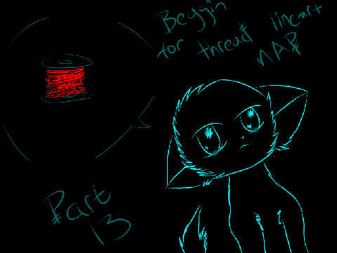 Beggin For Thread Lineart OC MAP part 13