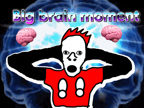 Big brain moment (animation) #animation #trending #all