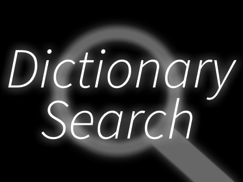 Dictionary Search