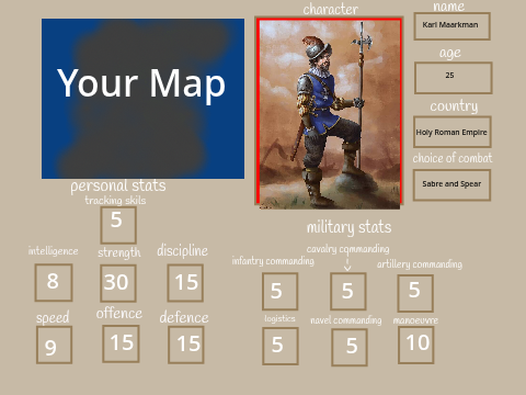 My conquistador