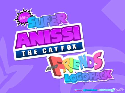 the new super anissi the catfox & friends logo pack