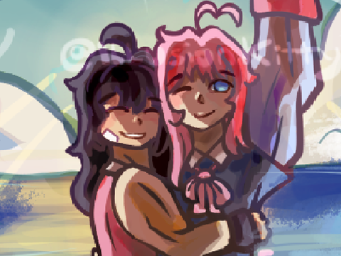 pink and purple | dtiys prize for @mwnlight [ 4/4 ]