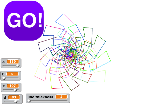 Cool Spiralic Pattern Creator