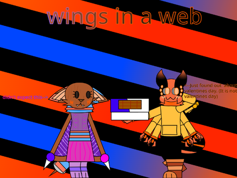 wings in a web