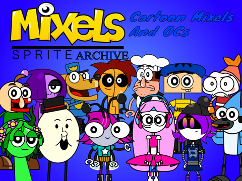 Mixels Sprite Archive - Cartoon Mixels and OCs V49