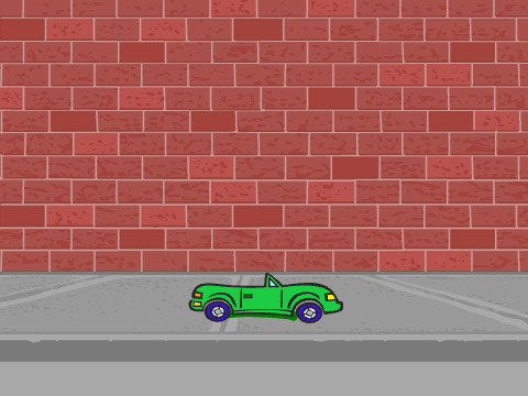 Car goes vroom vroom